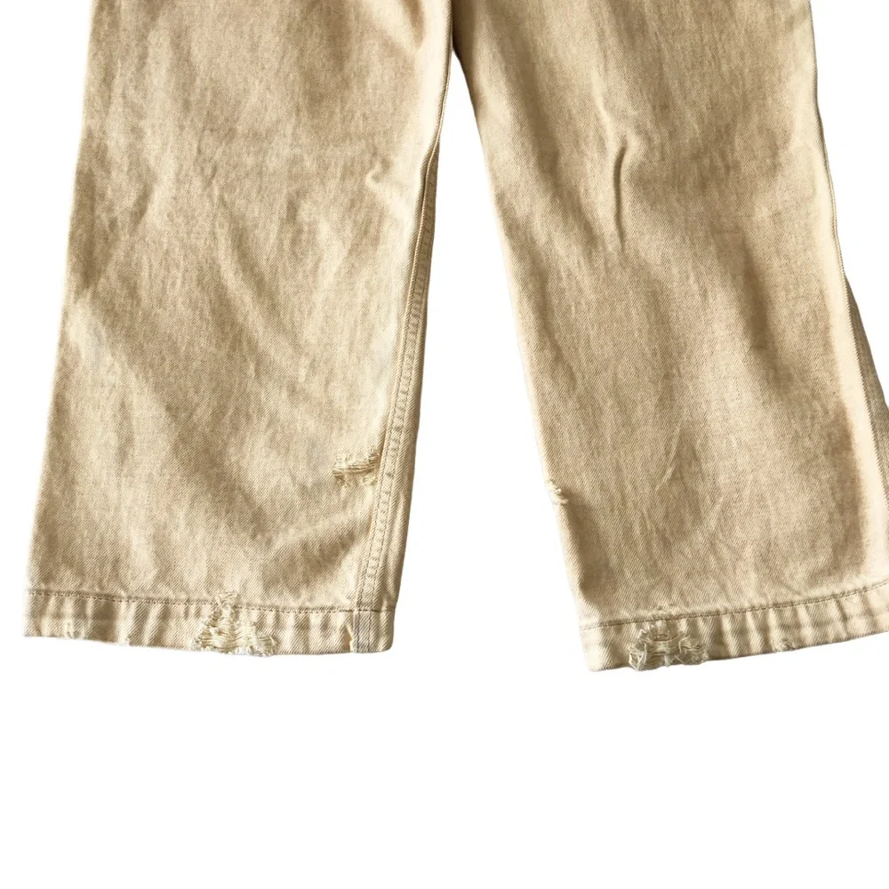 33x32 Urban Outfitters Men’s Distressed Carpenter Jean NWT Painter Jean Cream